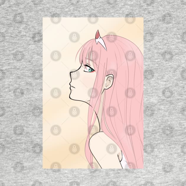 Darling in the Franxx: zero two by Labcoffee